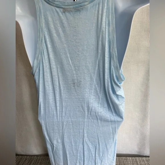 Men's "DSQUARED2" Light Blue Tank Top